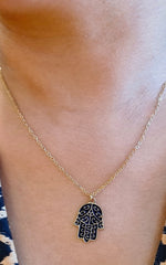 Load image into Gallery viewer, Hamsa Necklace
