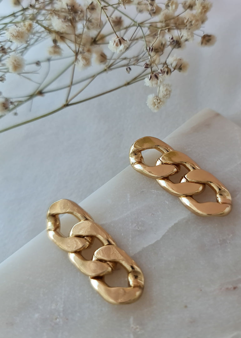 Triple Loops Earrings