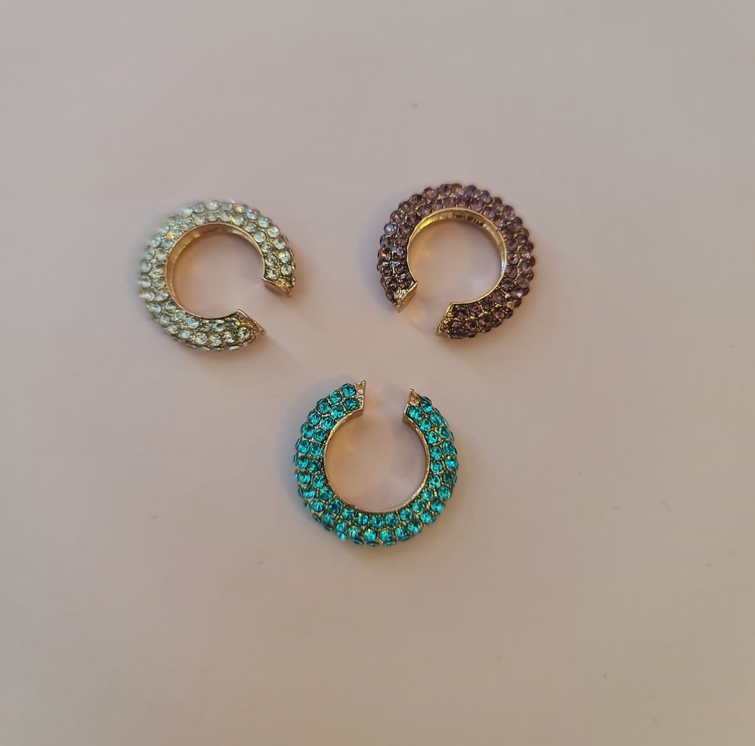 Rainbow Ear Cuffs Set