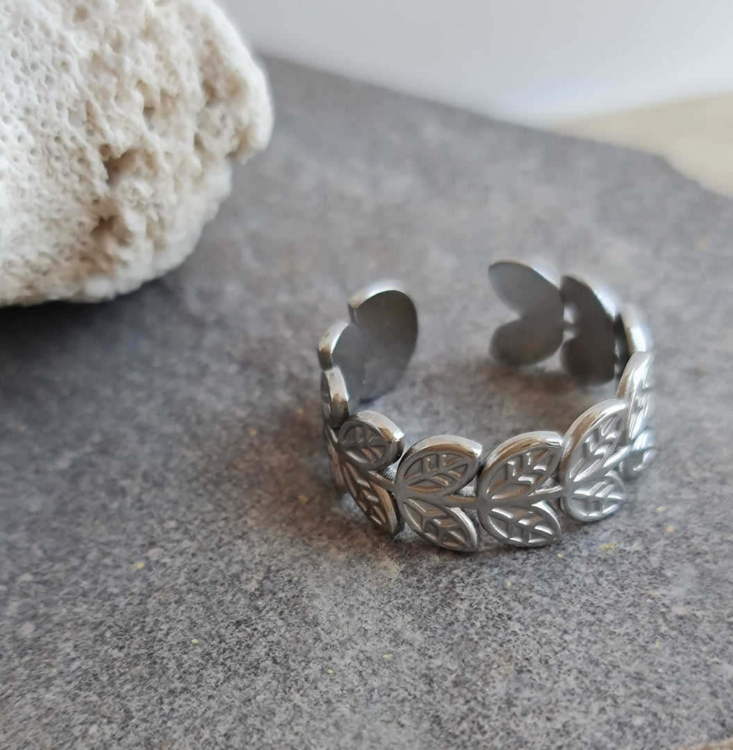 Bonded Silver Ring