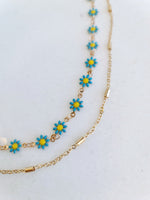 Load image into Gallery viewer, Daisy Flowers necklace
