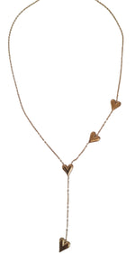 Load image into Gallery viewer, Heart Lariat Necklace
