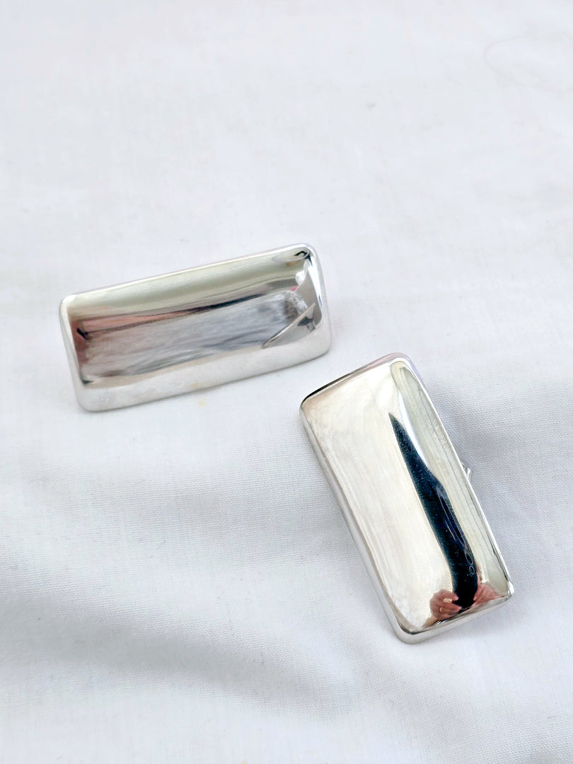 Rectangular earrings